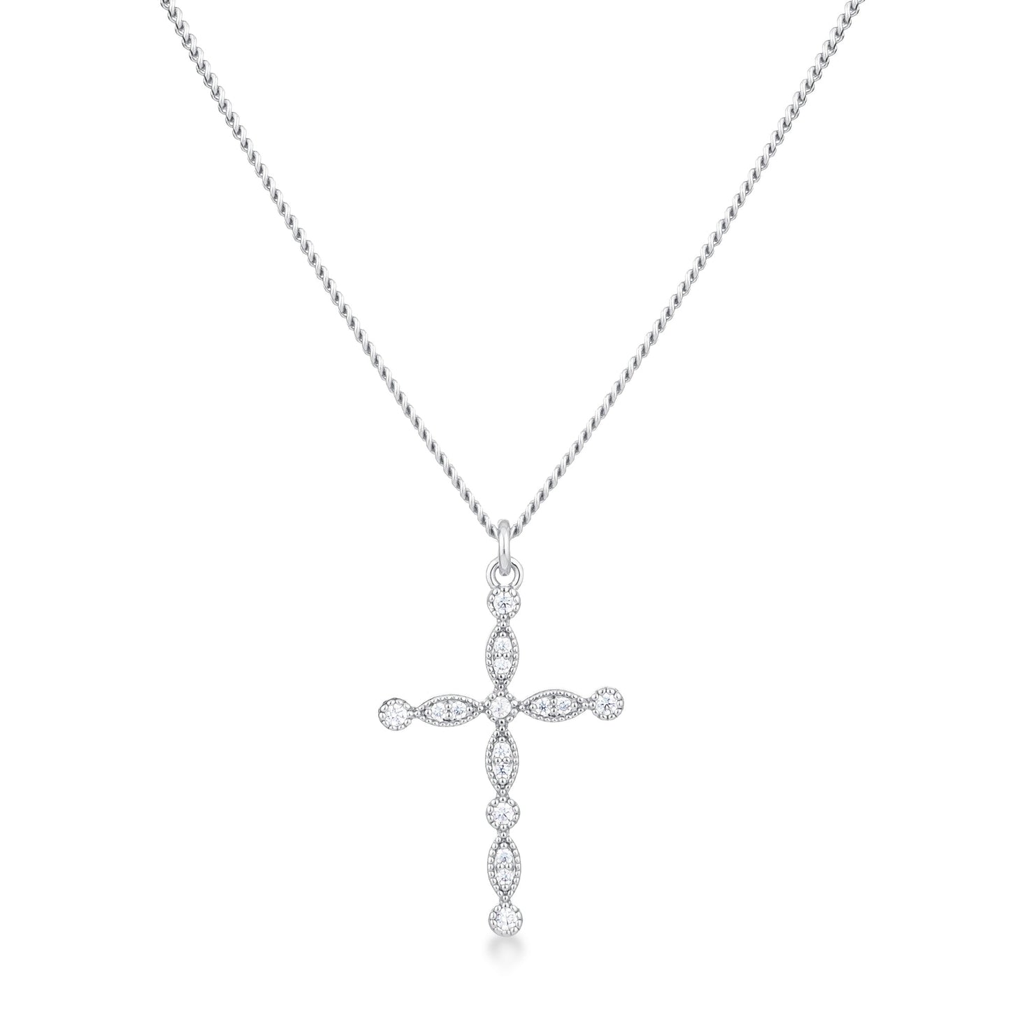 Delicate Vintage Cross Pendant