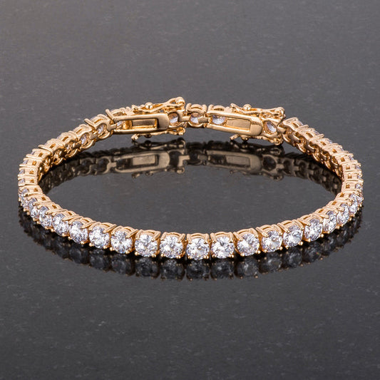 17.6ct Tennis Bracelet in Gold