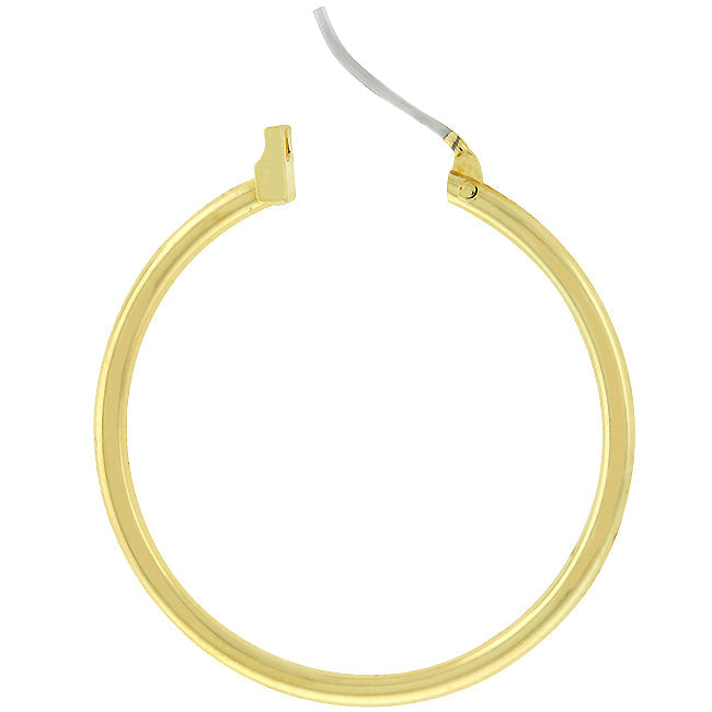 Hoop Earrings in Gold