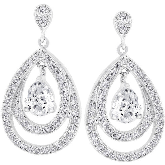 Elegant Materials: Cubic Zirconia Earring