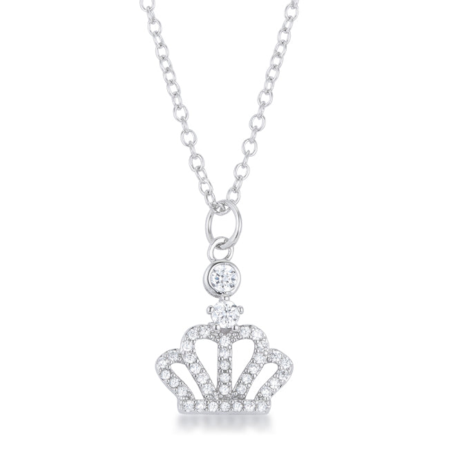 Dainty Royal Crown Pendant