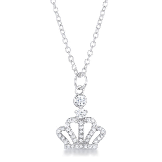 Dainty Royal Crown Pendant