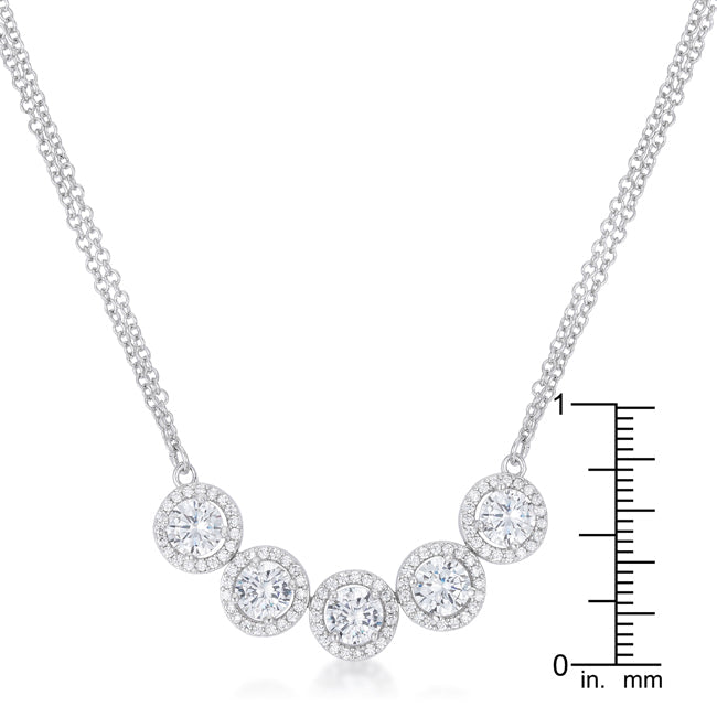 5ct Dazzling Statement Necklace