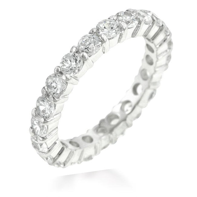 Elegant Materials: Cubic Zirconia Ring