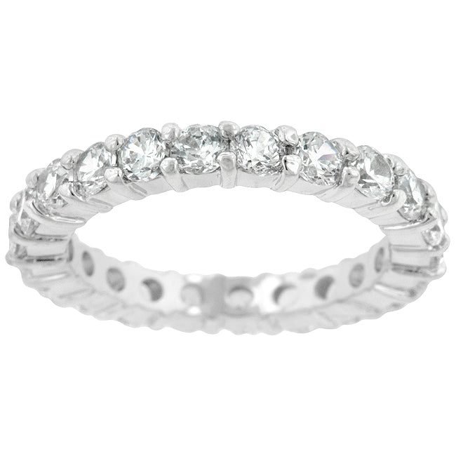 Elegant Materials: Cubic Zirconia Ring