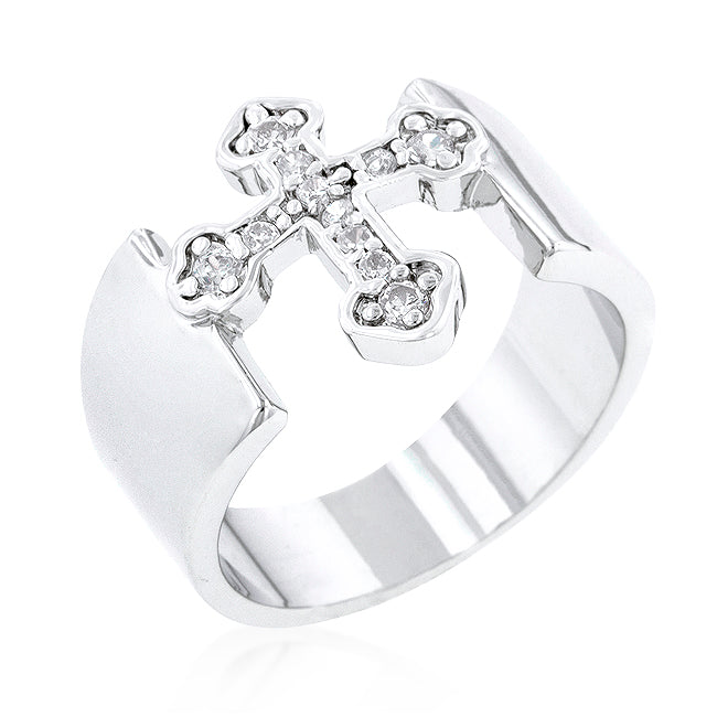 Elegant Materials: Cubic Zirconia Ring