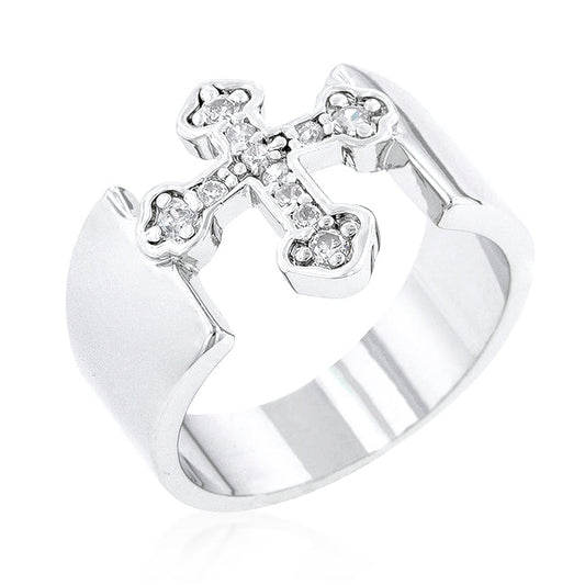 Elegant Materials: Cubic Zirconia Ring