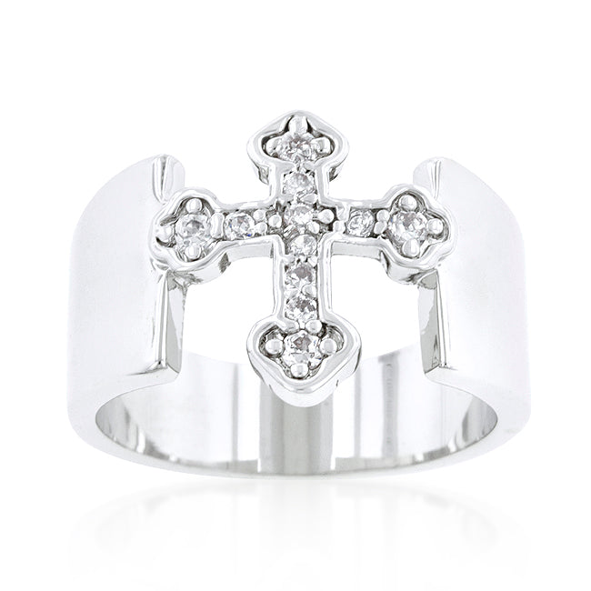 Elegant Materials: Cubic Zirconia Ring