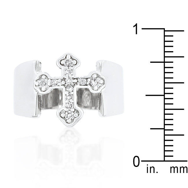 Elegant Materials: Cubic Zirconia Ring