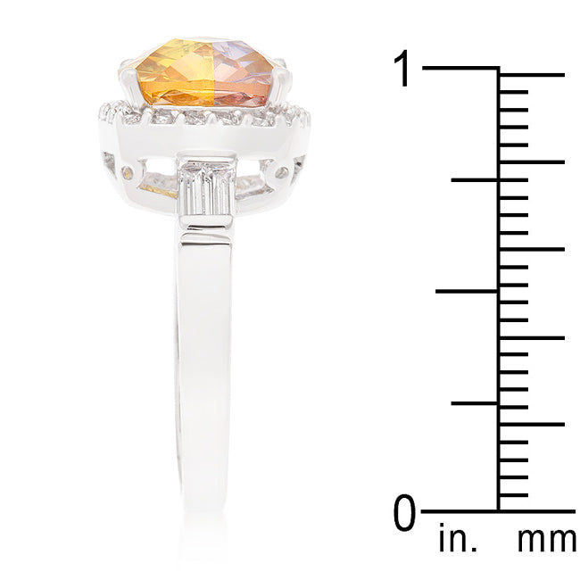 Elegant Materials: Cubic Zirconia Ring