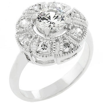 Contemporary Materials: Cubic Zirconia Ring