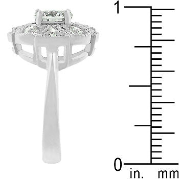 Contemporary Materials: Cubic Zirconia Ring