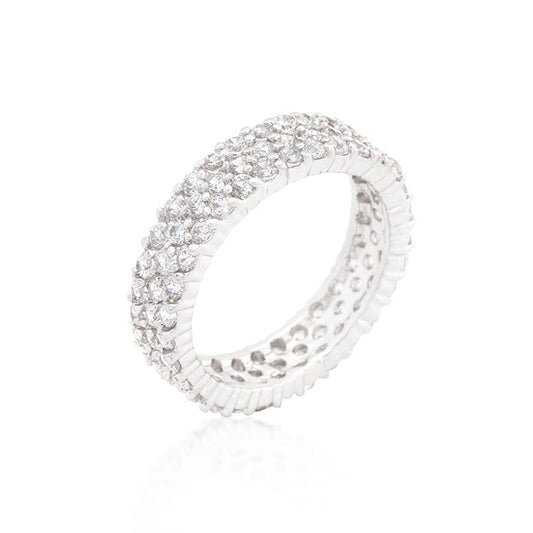 Classic Materials: Cubic Zirconia Ring